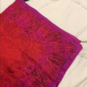 XL square 100% Silk Scarf - Mint Condition